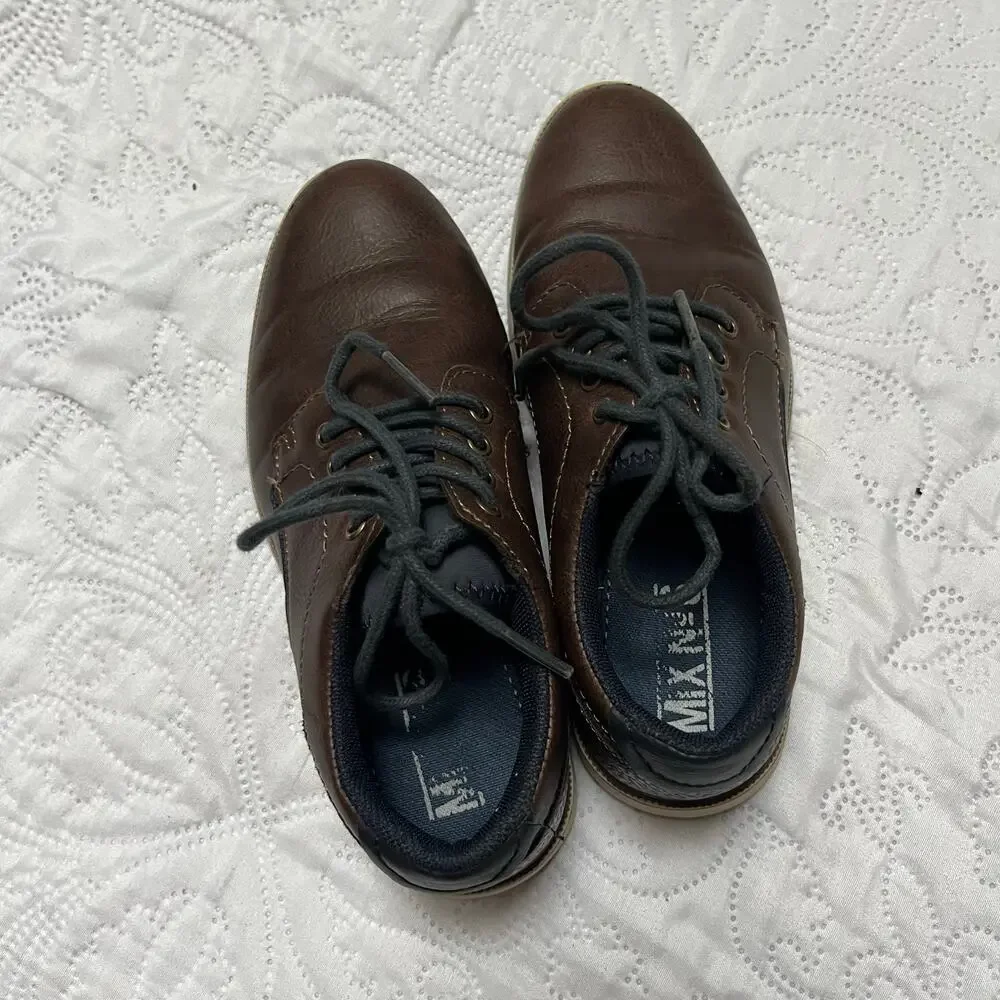 Mix No. 6 Cole Oxford Boys Shoes Size 1
